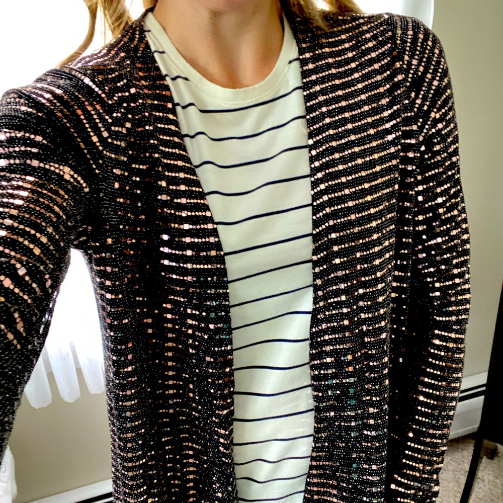 LulaRoe Elegant Sarah Duster Cardigan, M
